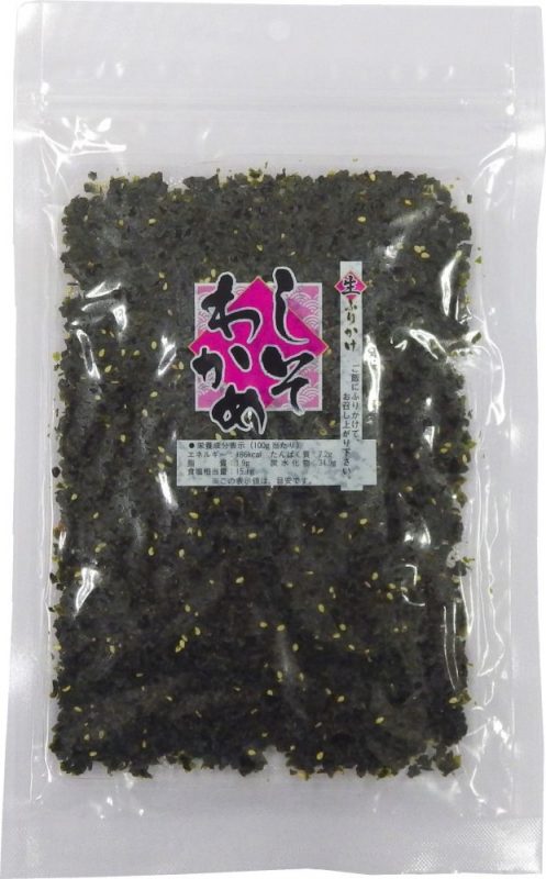 チャック（小）しそわかめ